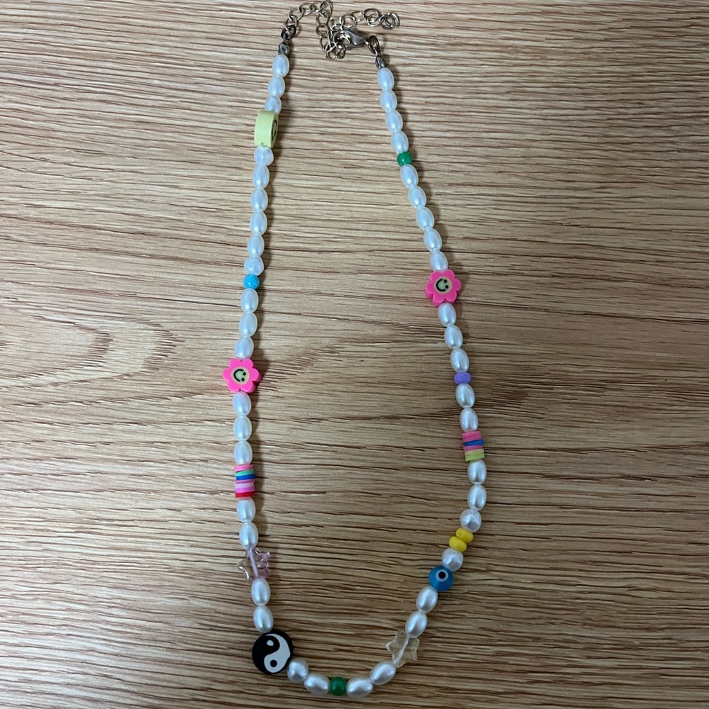 beaded choker